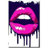 Painting by Numbers Charming Red Lips